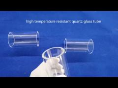 UV Lamp Quartz Testing Tube Reactor Glass Sleeve For Germicidal Lamps 100MM