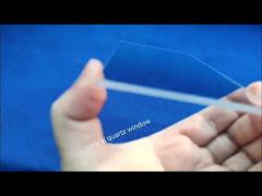High Temperature Resistant Sapphire Quartz Tablets Optical Observation Lenses