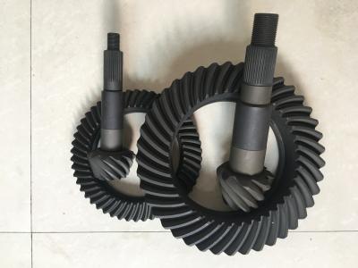 China High Precision Helical Bevel Gear Crown Wheel Pinion For Hino Carbon Steel Material for sale