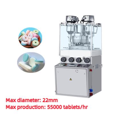 China 23 Stations Double Layer Candy / Sugar Rotary Tablet Press Machine for sale