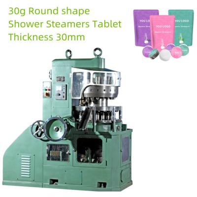 China Shower Steamers Bombs Tablets Powder Pressing Machine Ball Shape for sale