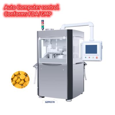 China 100KN Auto Weight High Speed Tablet Compression Machine Force Feeder D Tooling for sale
