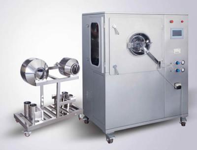 China Large Capacity Organic Powder Coating Equipment , Film / Pill Coating Machine 2500 * 1700 * 2800mm for sale