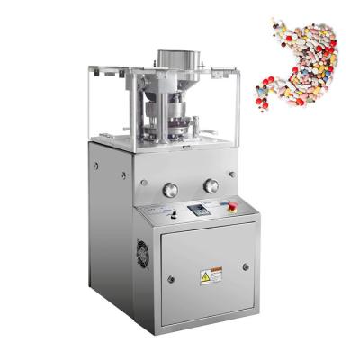 China Automatic Lab Mini Rotary Tablet Press Machine / Lab Scale Tablet Press Equipment for sale