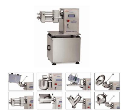 China Máquina de processamento farmacêutica Multi-funcional do granulador do misturador à venda