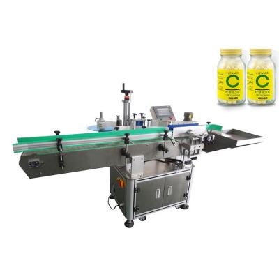 China Self Adhesive Sticker Wine Round Bottle Automatic Labeling Machine for sale