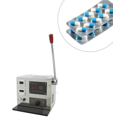 China BM-III tragbare Pillen-Blasen-Verpackungsmaschine halb Selbst für pharmazeutisches zu verkaufen