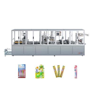 China Thermal Blister Manual Paper Card Packaging Machine For Toothbrush Lipstick for sale