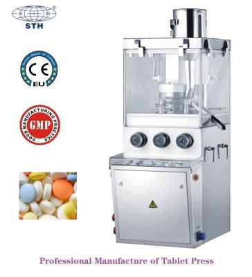 China Control button rotatorio de la máquina 50KN de la prensa de la tableta de la forma geométrica en venta