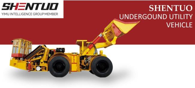 High Quality Articulated Underground Diesel LHD and Scissor Truck