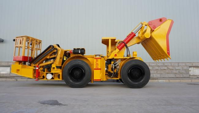 Underground Wheel Loader 2cbm Underground Mining Scooptram / Diesel Underground Lift Table and Loader