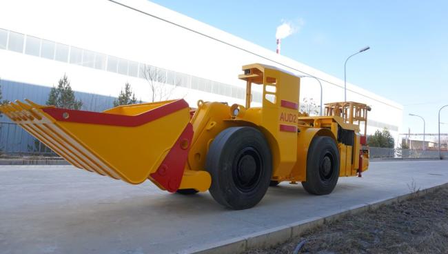 Underground Wheel Loader 2cbm Underground Mining Scooptram / Diesel Underground Lift Table and Loader