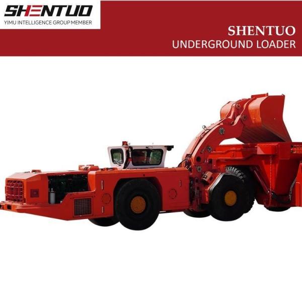 Quality Shentuo SL14 Battery 6cbm 14ton Underground Loader New Energy Battery Undergroun for sale