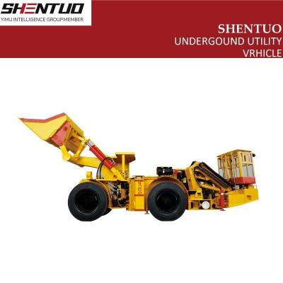 China                  Underground Multipurpose Utility Vehicle for Mining Underground Loader and Lift Table in One Equipment              for sale
