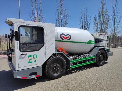 China                  Shentuo Wl4bj 4m³ Explosion Proof Battery Concrete Mixer Truck              for sale