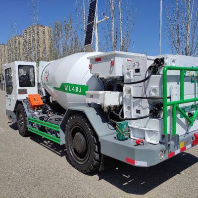 China                  Carbon Free Emission Underground Coal Mining Wl4bj Concrete Mixer Battery Truck              for sale