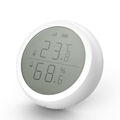 China FCC Zigbee Temperature Sensor Home Assistant 3% Humidity Tolerance for sale