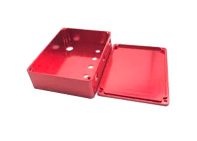 China Custom CNC Brushed Small Enclosure Aluminum Box By Die Casting for sale