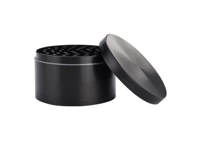 China Precision Wholesale Custom Zinc Alloy Tobacco Herb Grinder 4 Layers Dry Herb Grinder For Smoking Accessories for sale
