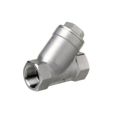 China NPT SS Y Type Strainer Filter High Pressure Y Strainer Screwed End for sale
