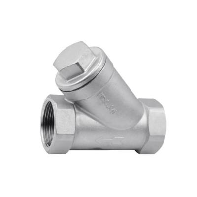 China TOBO 800PSI Stainless Steel SS 304 NPT BSP Female Threaded End Y Type Strainer for sale
