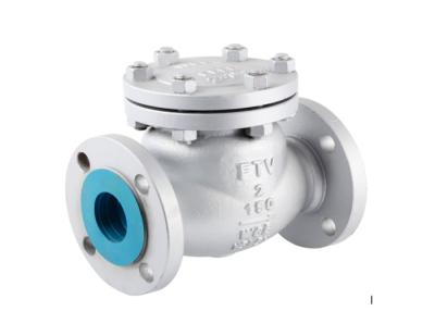 China Cast Steel Flange Check Valve SS316 A351 CF8M 2in 150LB Metal Seat Full Bore for sale