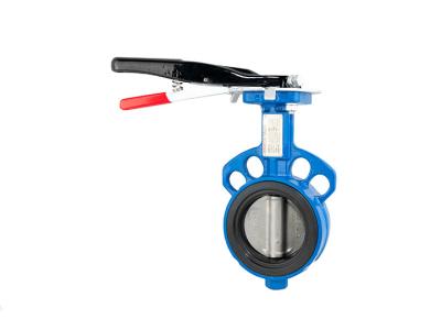 China 316SS Disc DN100 Stem Butterfly Valve Cast Iron DI 8″ DI 12″ for sale