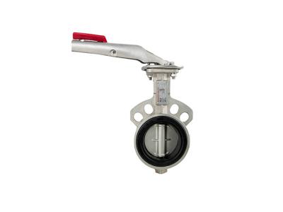 China EPDM Seat Wafer Butterfly Valve 316SS Body / Dis / Steam for sale