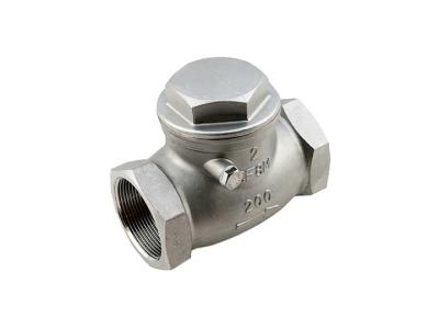 China Din Dn400 100 Stainless Steel Daniel Piston Class 150~1500 Swing Check Valve for sale