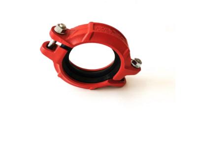 China Female Thread Ductile Iron Fitting 300PSI Rigid Flexible Coupling for sale
