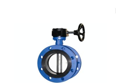 China DN50~DN200 Pressure PN10 PN16 Class 150 Full PTFE Lined Wafer Butterfly Valve for sale