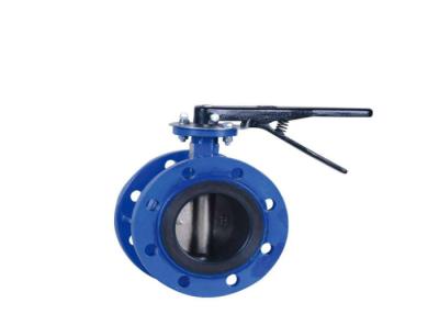 China Custom Dn65 Dn800 Plastic PPH Seal Wafer Worm Gear Type Butterfly Valve For Cement Silo for sale