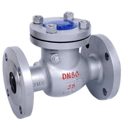China ASME B16.34 And API 6D ANSI Flange Bolted Bonnet 316 Stainless Steel Swing Check Valve for sale