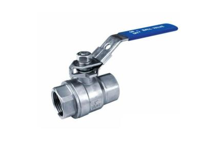 China 2 Inch Full Bore Reduced Floating Ball Valve Wafer Type DN100 for sale