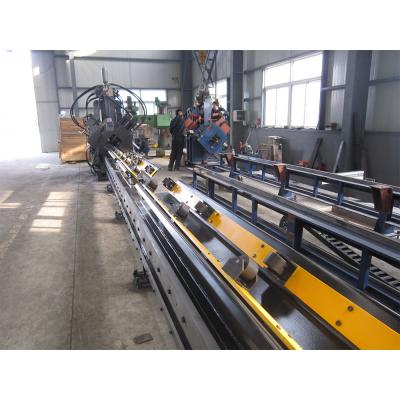 China CNC Angle Punching And Steel Cutting Machine Angle Marking Line For Angle Tower Communication Line for sale
