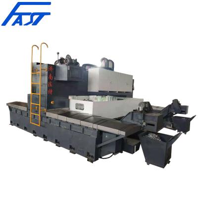China Jinan FAST Heavy Steel  High-Speed CNC Drilling Machine For Tube Sheet Plate Rotation PZG3030 for sale