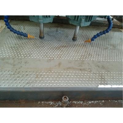 China SS 304 316 Stainless Steel Or Aluminum Round Hole Strainer Grain Screen Plate Mesh Filter For Mud Extruder Sieve Plates for sale
