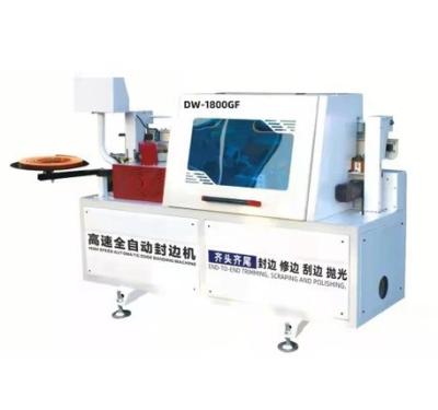 China End To End Trimming Scarping And Polishing High Speed Straight Edgebander DW-1800GF for sale