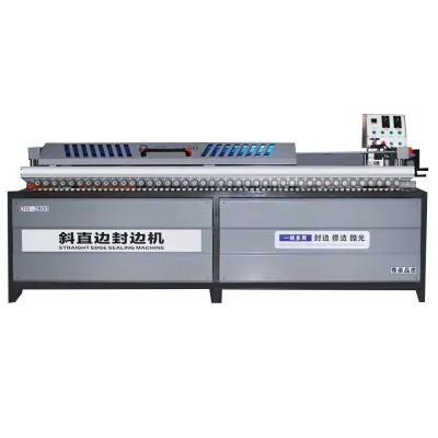 China multi-function Edgeband Trimming Buffering Straight And Slant Edgebander Machine DW-2800 for sale