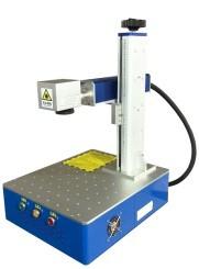 China Jinan FAST 20W/30W/50W CNC Metal Plastic Fiber Laser Marking Engraving Machine for sale