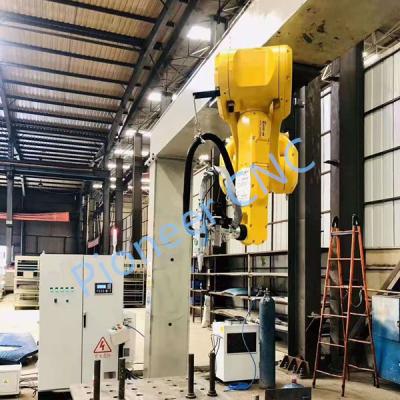China CNC Welding Robot Industrial Laser Welding Equipment 2000w For Metal Work en venta