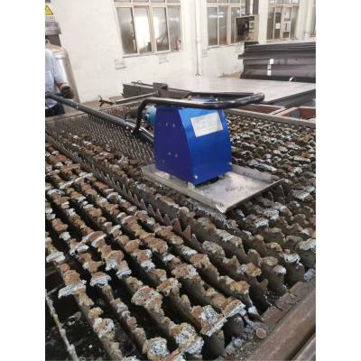 China CNC plasma/laser cutting machine slag removal slag cleaning machine for sale