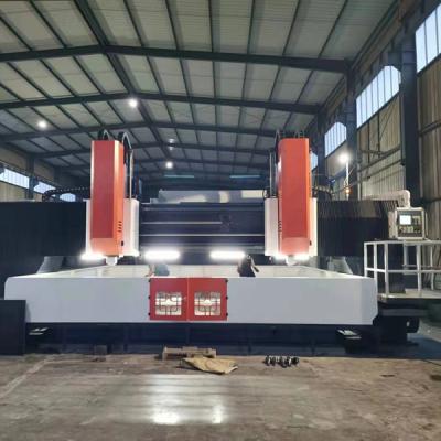 China new cnc gantry type heavy duty plate steel sheet drilling hole machine for sale