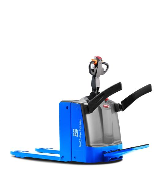 Quality Made in China, BYD brand 2.0T semi enclosed pallet truck for warehouse for sale
