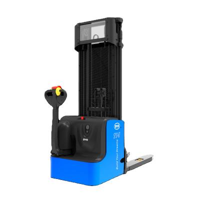 China Top sellers, BYD brand 1.4T -S14PS pallet stacker for warehouse for sale