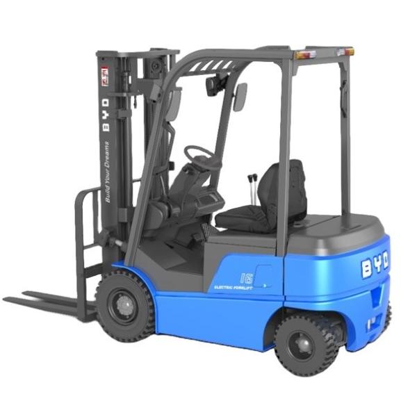 Quality Made in China, BYD's  four  pivot balance weight 1.6-1.8 ton pure electric forklift for Dual  Drive for sale