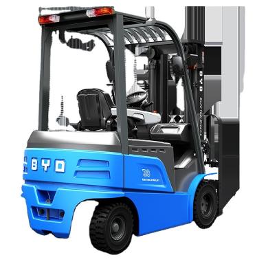 China Made in China, BYD's  four  pivot balance weight 2.0-2.7 ton pure electric forklift for Dual Drive for sale