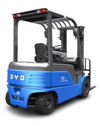 China Made in China, BYD's  four  pivot balance weight 3.0-3.5 ton pure electric forklift for Dual Drive for sale