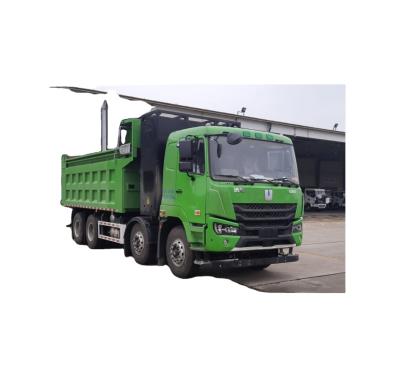 China Geely Commercial, CATL battery with 350 degree battery exchange, 8X4 pure electric dump truck M7 for urban waste transpo for sale