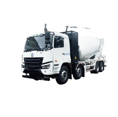 China Geely Remote G1E Pure Electric Mixing Truck 8X4 Charging and Changing Integrated for sale